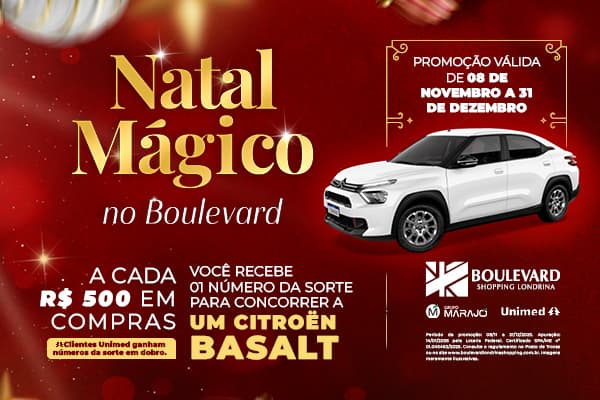Campanha de Natal - Natal Mágico (Sorteio)