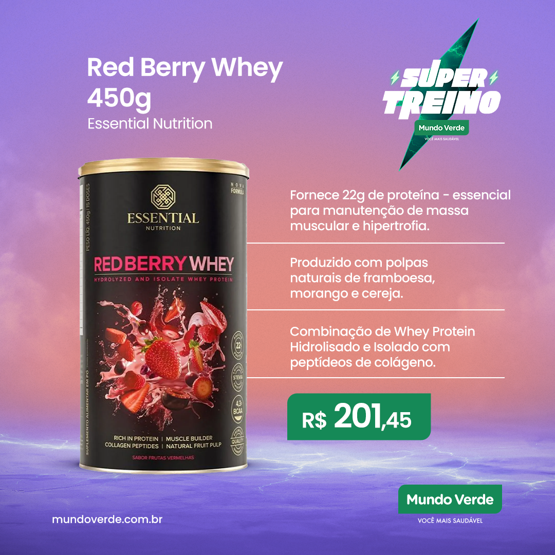 RED BERRY WHEY 450g