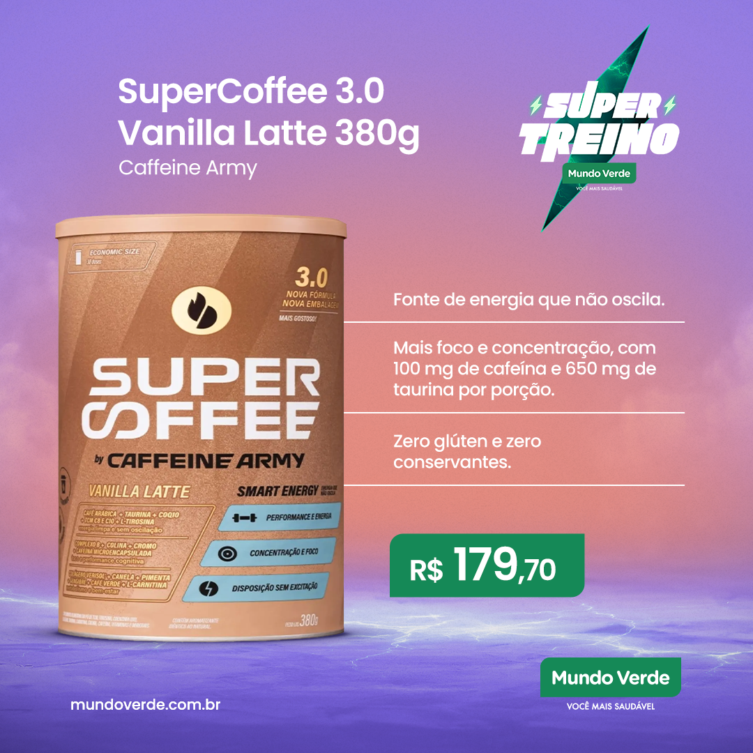 SUPERCOFFEE 3.0 VANILLA LATTE 380g