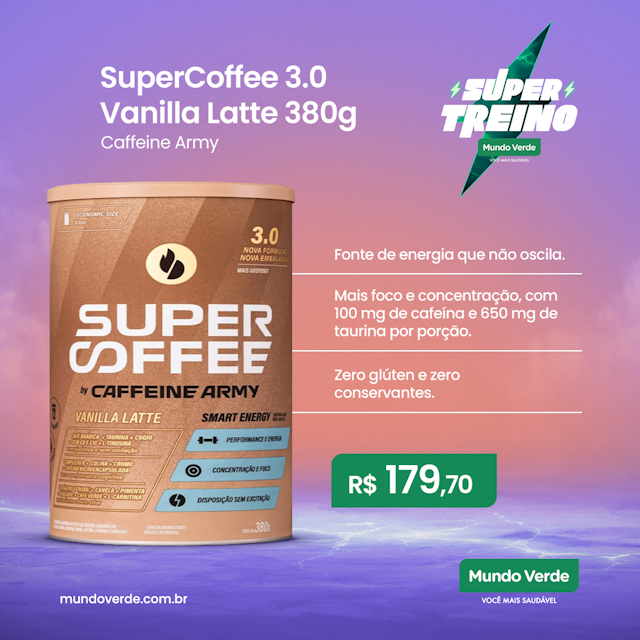 SUPERCOFFEE 3.0 VANILLA LATTE 380g