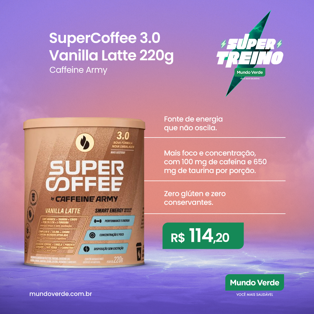 SUPERCOFFEE 3.0 VANILLA LATTE 220g