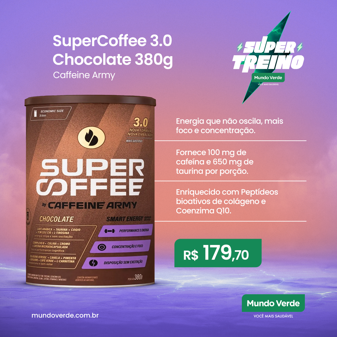 SUPERCOFFEE 3.0 CHOCOLATE 380g
