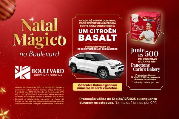 Campanha de Natal - Natal Mágico (Sorteio)